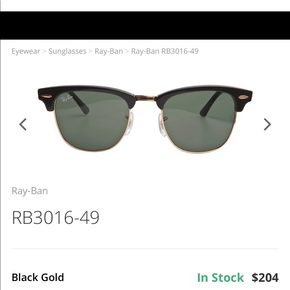 Ray-ban clubmaster classic